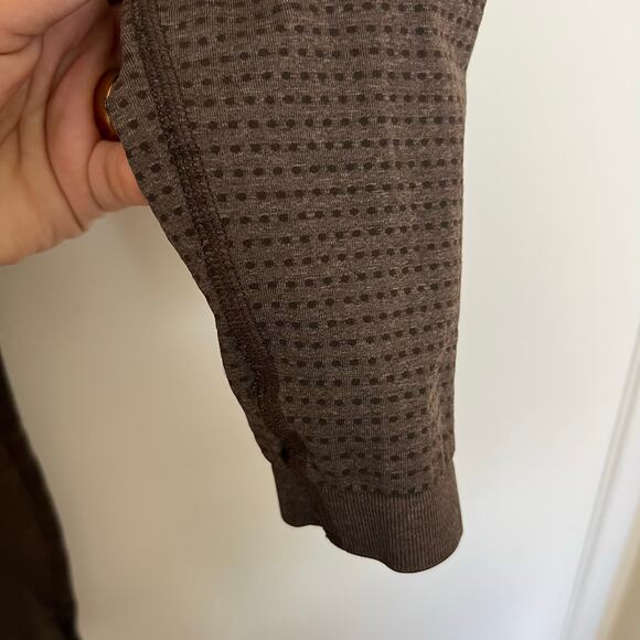 Gymshark Vital Seamless Leggings Brown Small High Rise Compression Athleisure - Picture 8 of 13